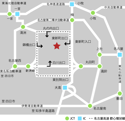 高速道路地図